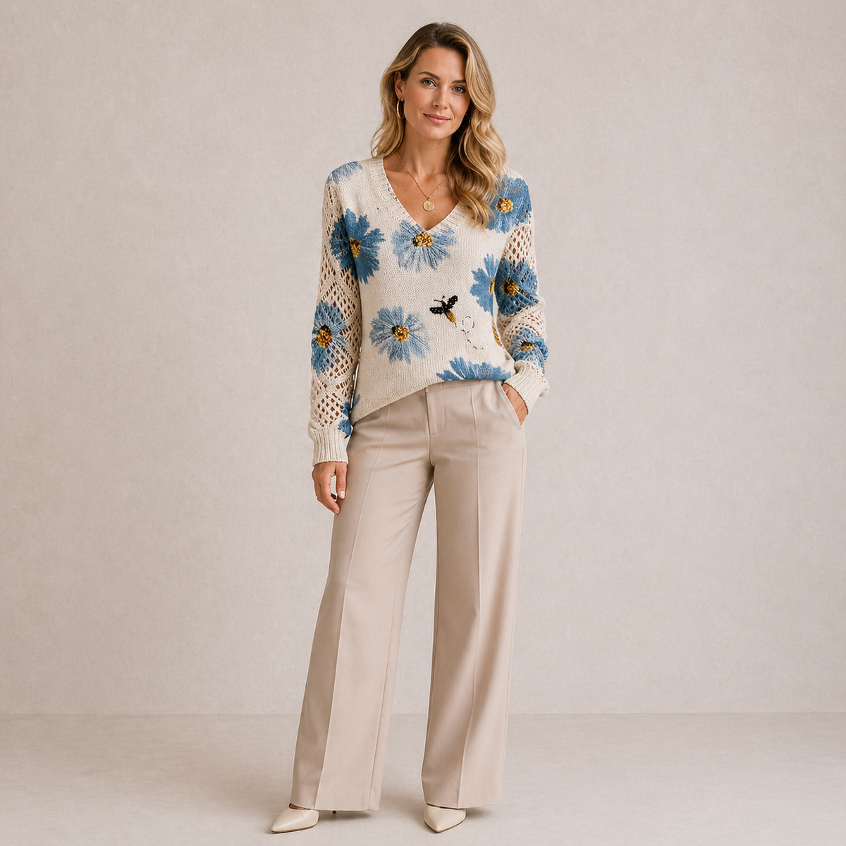Aleva | Elegancki Sweter